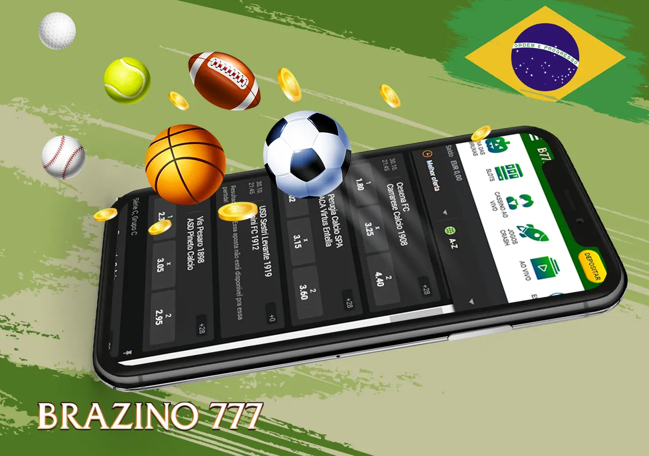App Brazino777: betting